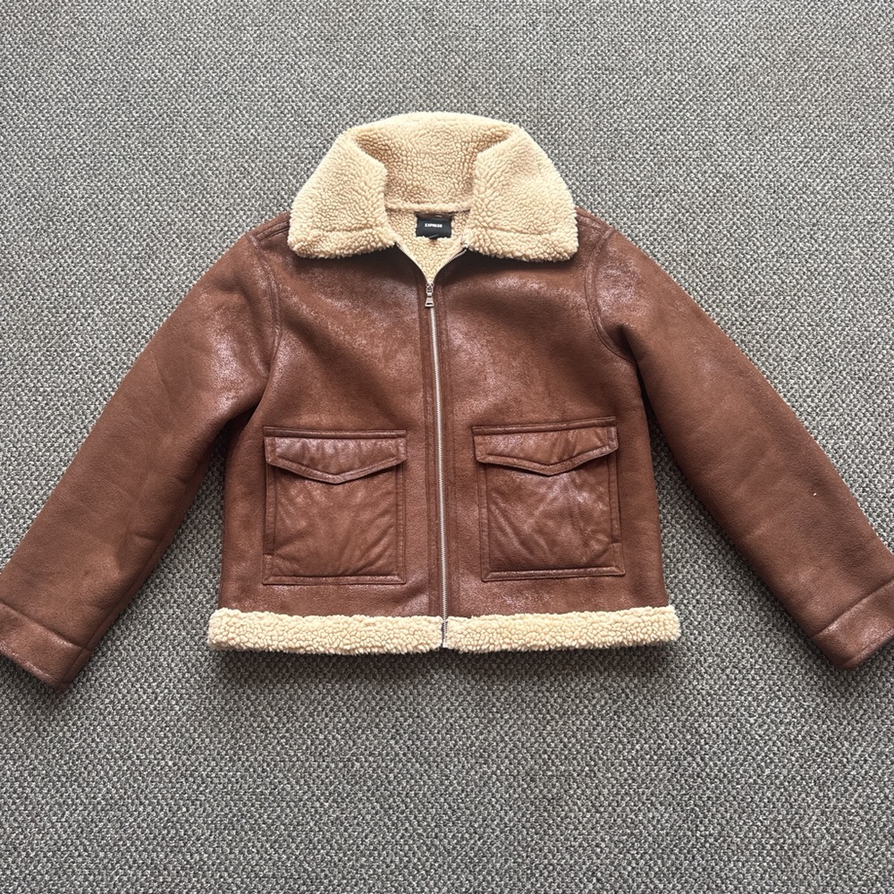 Express fur lined jacket